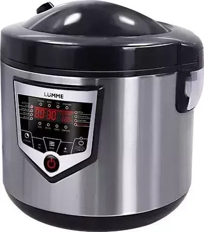 Мультиварка LUMME LU-1436E черный/сталь