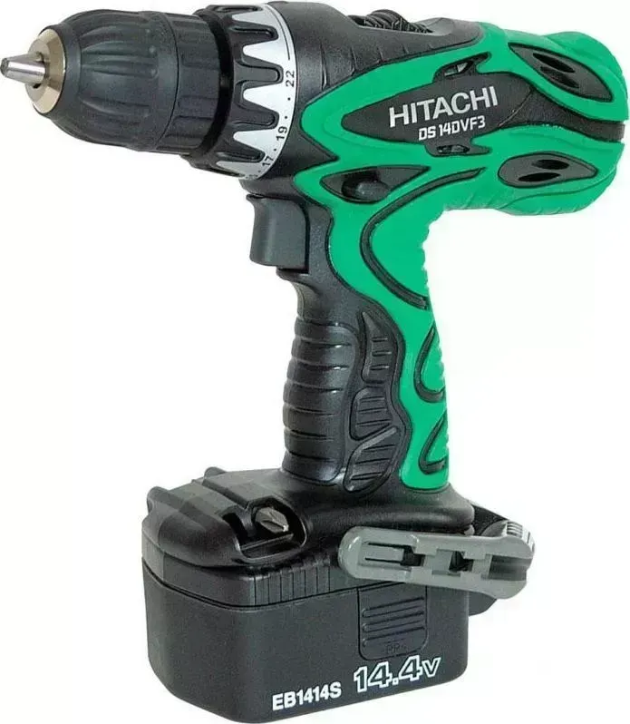 Дрель аккумуляторная HITACHI DS14DVF3-RA