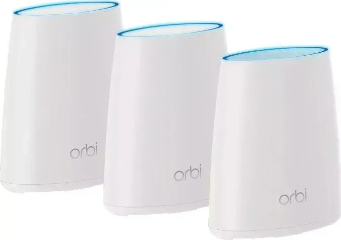 Маршрутизатор NetGear RBK43-100PES (Orbi MINI - 3 pcs bundle: MINI router + 2 MINI AP (RBR40 + 2 RBS40 ) AC2200)