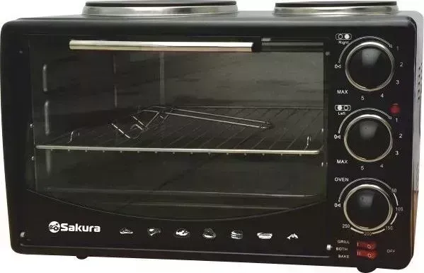 Мини-печь SAKURA SA-7014HBK черный