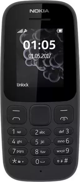 Смартфон NOKIA 105 TA Black