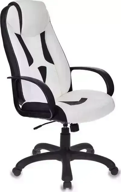 Кресло офисное БЮРОКРАТ VIKING-8/WH+BLACK
