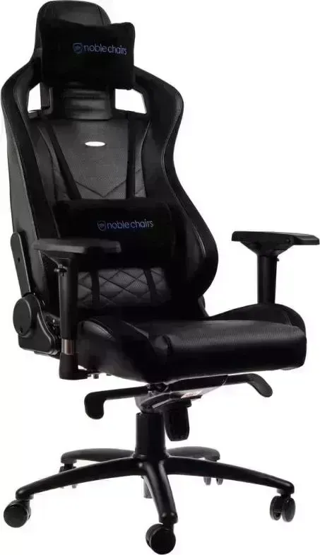 Кресло  Noblechairs EPIC PU Leather / black/blue (NBL-PU-BLU-002)