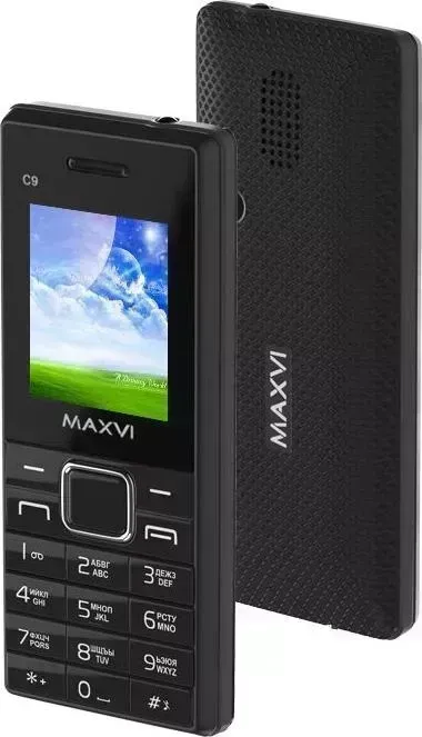 Смартфон MAXVI C9 DUOS BLACK