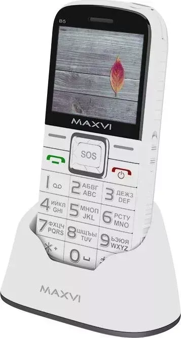Мобильный телефон MAXVI B5 WHITE