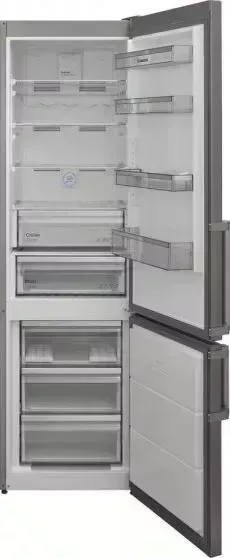 Холодильник SCANDILUX CNF 379 EZ X Inox