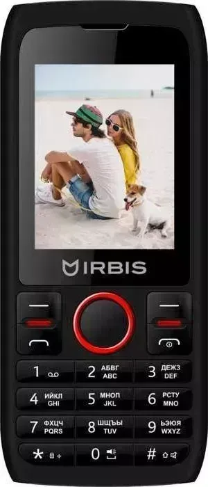Смартфон IRBIS SF54 BLACK/RED