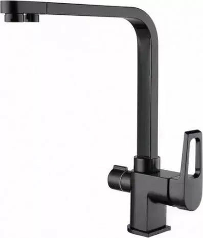 Смеситель для кухни ZorG ZR 334 YF-черный