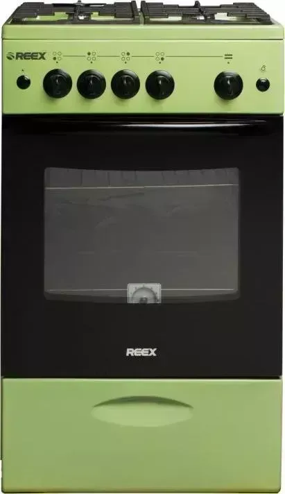 Плита газовая  REEX CG-54297 eGn зеленый