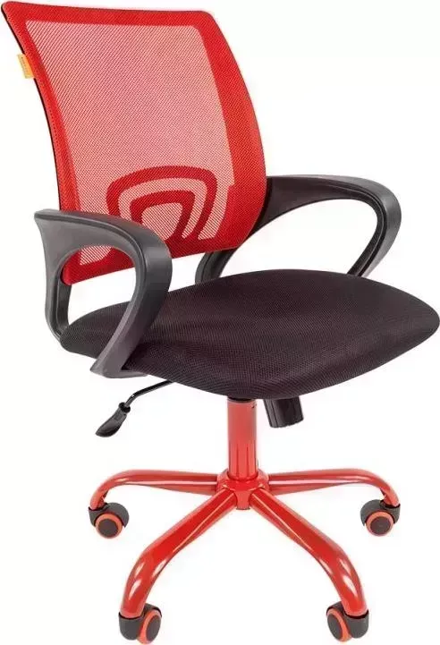 Кресло офисное CHAIRMAN 696 TW красный/CMet
