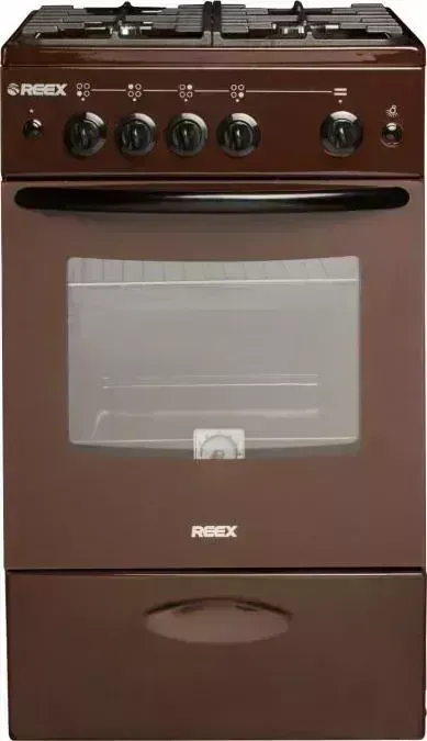 Плита газовая  REEX CG-54297 eBn коричневый
