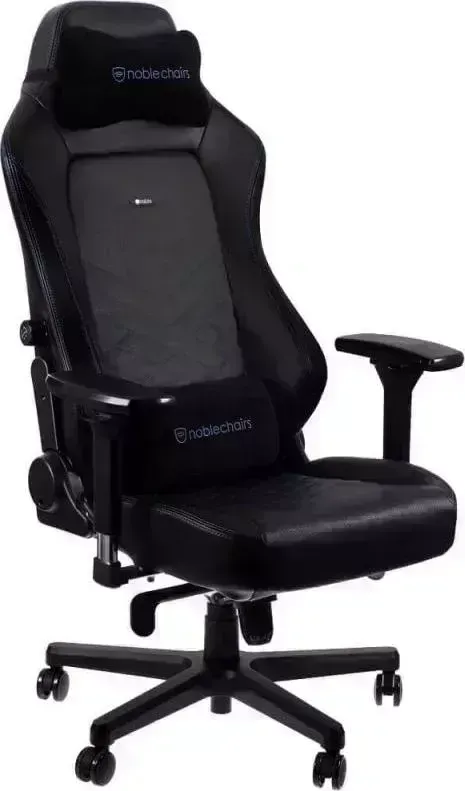 Кресло  Noblechairs HERO PU Leather / black/blue (NBL-HRO-PU-BBL)
