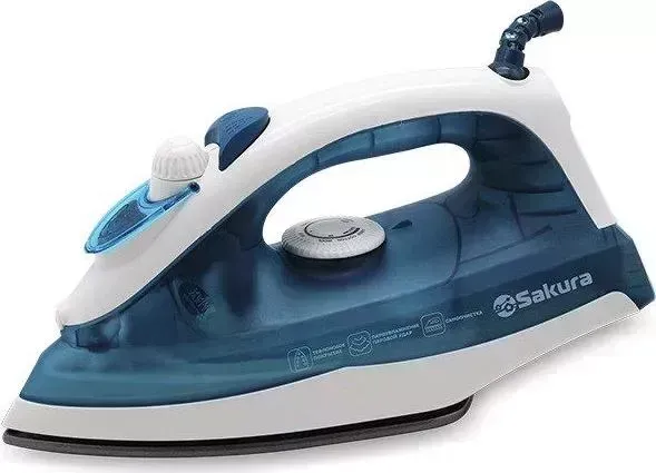 Утюг SAKURA SA-3022NBL бело-голубой