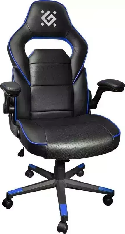 Кресло офисное DEFENDER Corsair CL-361 Черный/Синий (64361)