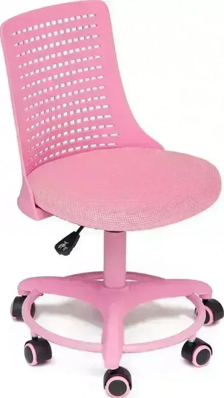 Кресло офисное TetChair Kiddy ткань (сетка) пластик розовый