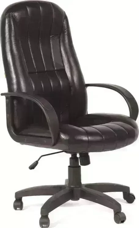 Кресло офисное CHAIRMAN 685 кожзам, черный