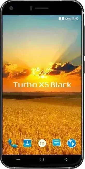 Смартфон  Turbo X5 BLACK