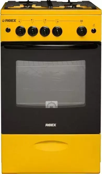 Плита газовая  Reex CG-54997 eYe жёлтый