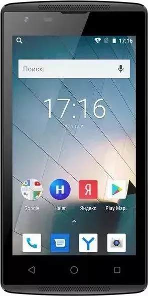 Смартфон HAIER Alpha A1 black