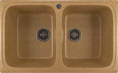Мойка кухонная Mixline ML-GM30 песочный (302)