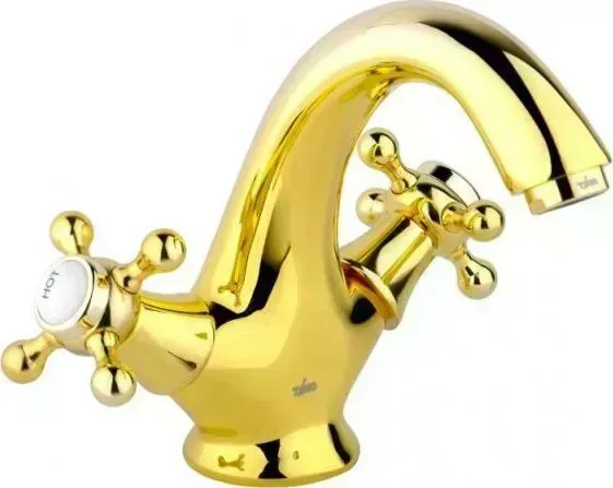 Смеситель для раковины TIMO Nelson 1911F gold