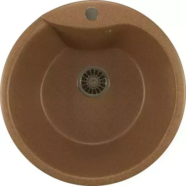 Мойка кухонная Mixline ML-GM12 терракотовый (307) (525081)