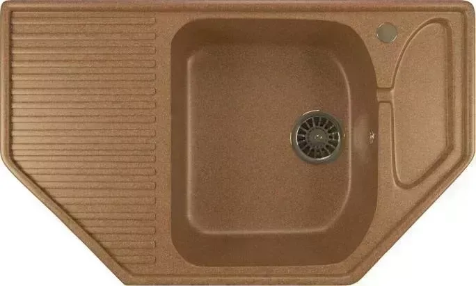 Мойка кухонная Mixline ML-GM24 терракотовый (307)
