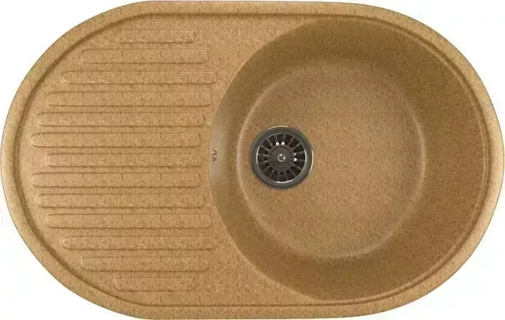 Мойка кухонная Mixline ML-GM16 песочный (302) (525108)