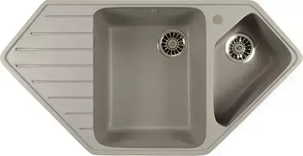 Мойка кухонная Mixline ML-GM25 графит (342)