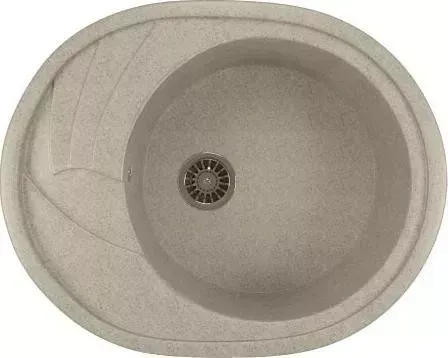 Мойка кухонная Mixline ML-GM17 серый (310) (525117)
