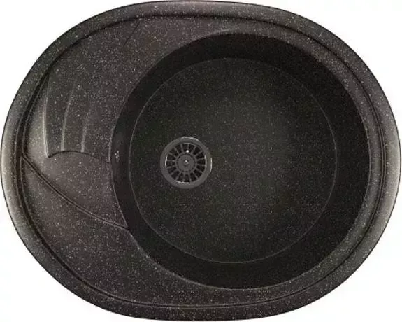 Мойка кухонная Mixline ML-GM17 черный (308) (525118)