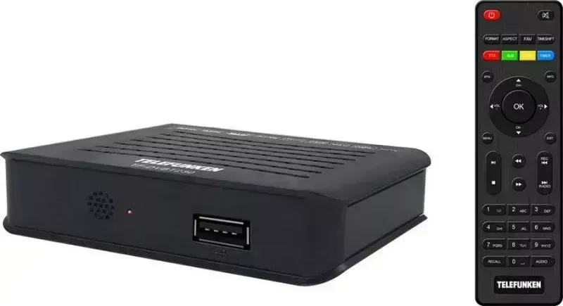 Ресивер цифровой TELEFUNKEN TF-DVBT230 черный