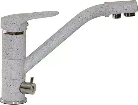 Смеситель для кухни Mixline ML-GS05 серый (310) (526210)