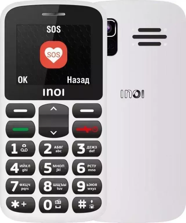 Смартфон  Inoi 107B White