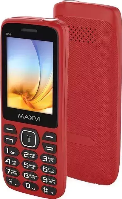 Смартфон MAXVI K16 RED