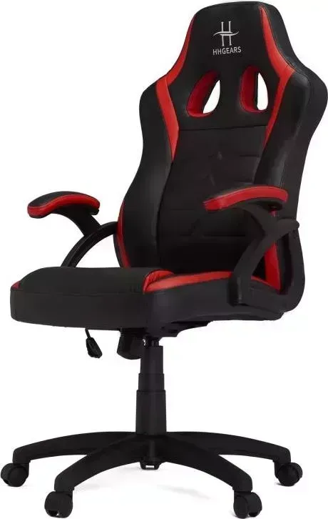 Кресло офисное HHGears SM115 PU Leather / black/red (SM115_BR)