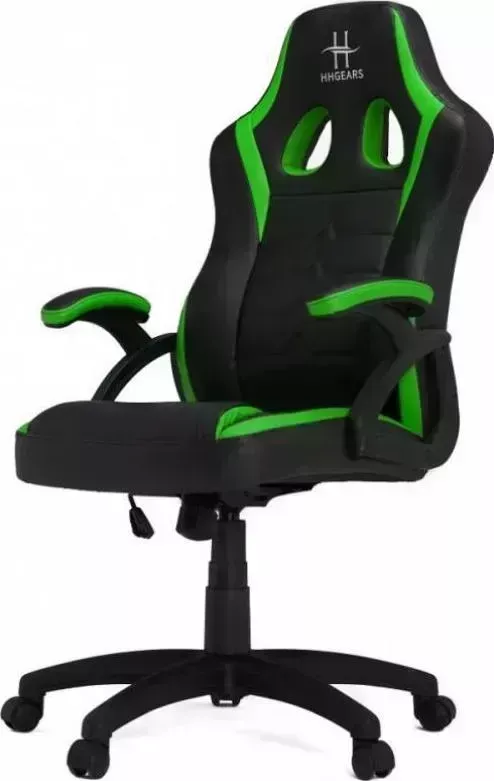 Кресло офисное HHGears SM115 PU Leather / black/green (SM115_BG)