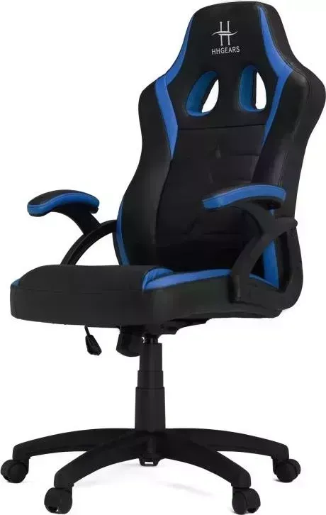 Кресло офисное HHGears SM115 PU Leather / black/blue (SM115_BBL)