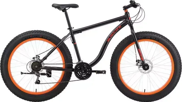 Велосипед MONSTER Black One 26 D, рама 18, чёрный/оранжевый (H000010257)