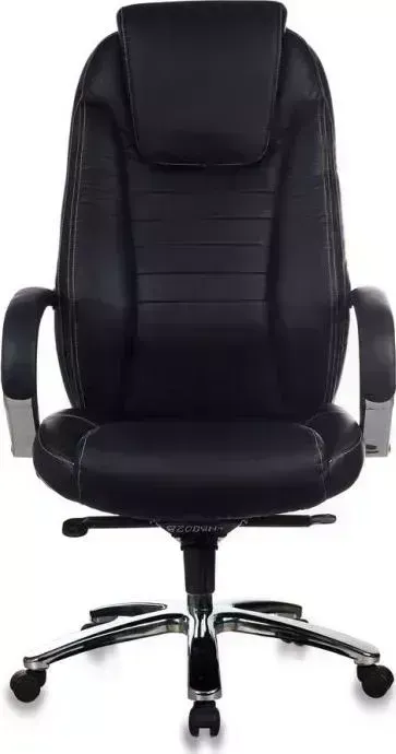 Кресло офисное БЮРОКРАТ T-9923SL/BLACK черный кожа