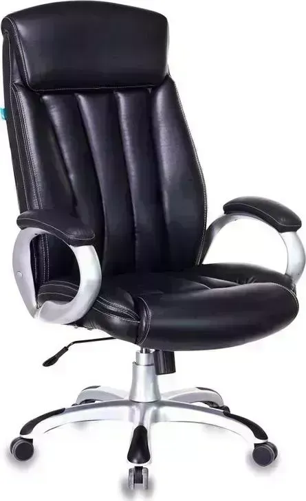 Кресло офисное БЮРОКРАТ T-9922/BLACK-PU черный