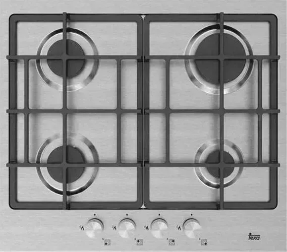 Панель варочная газовая TEKA PAC 60 4G AI AL CI STAINLESS STEEL