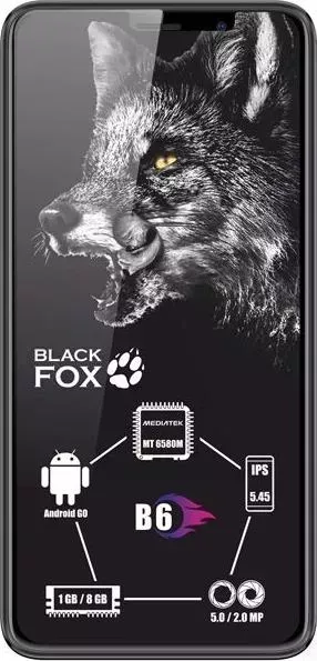 Смартфон  Black Fox B6 DUOS BLACK