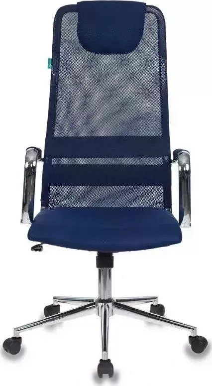 Кресло офисное БЮРОКРАТ KB-9N/DB/TW-10N синий TW-01 TW-11 сетка