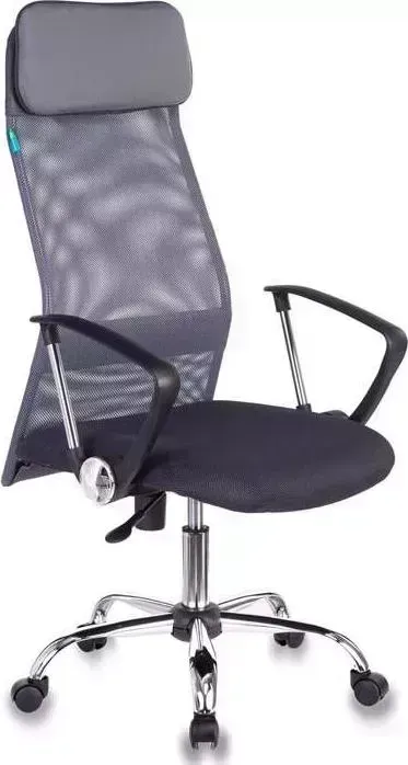 Кресло офисное БЮРОКРАТ KB-6N/SL/DG/TW-12 серый TW-04 TW-12 сетка