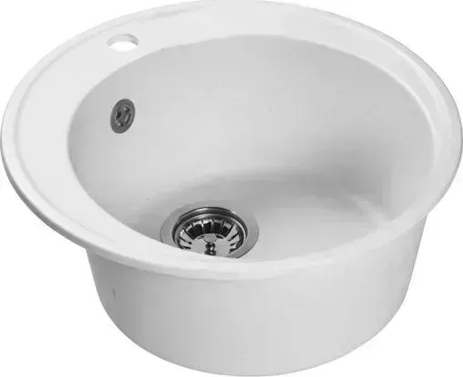 Мойка кухонная LEX VICO 490 WHITE
