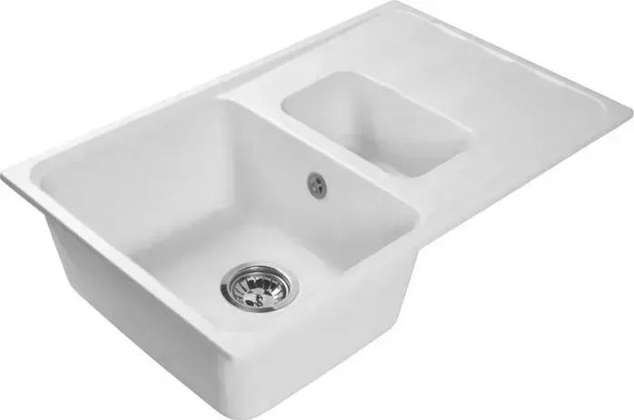 Мойка кухонная LEX MAGGIORE 780 WHITE