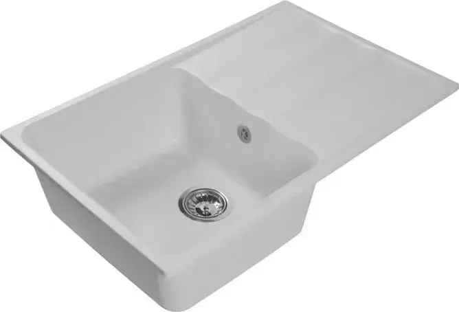 Мойка кухонная LEX LUCERNE 780 WHITE