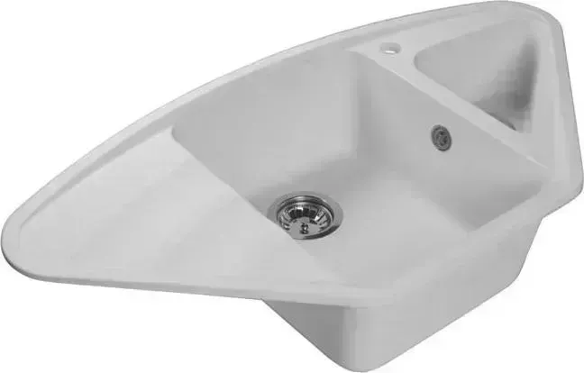 Мойка кухонная LEX HARUNA 950 WHITE