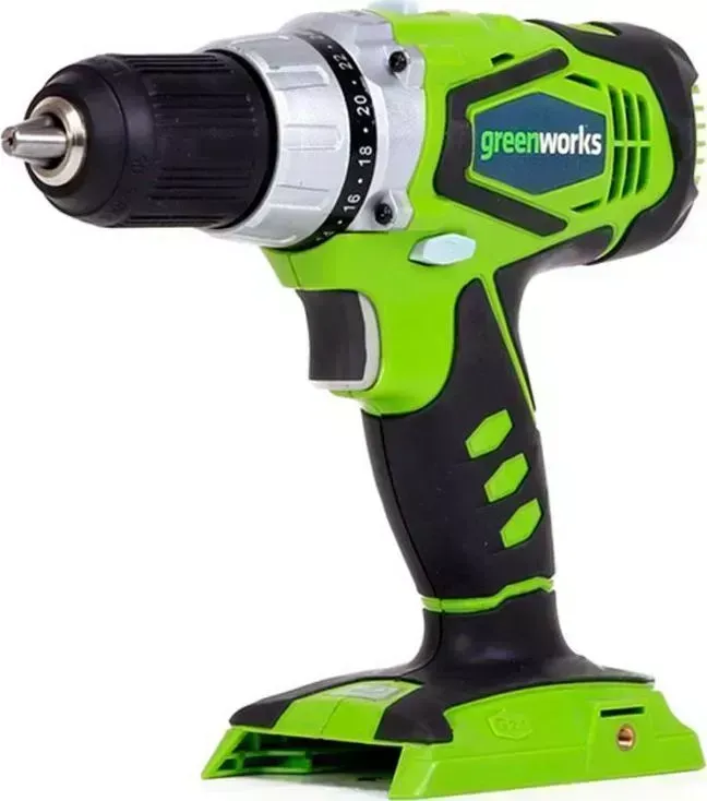 Дрель аккумуляторная GreenWorks G24DD (3701507) без АКБ и ЗУ